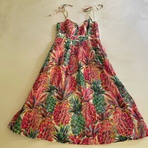J crew pineapple dress